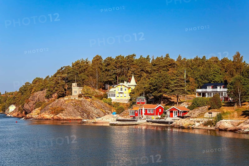 Archipelago island, Stockholm archipelago, Stockholm, Sweden, Scandinavia, Europe