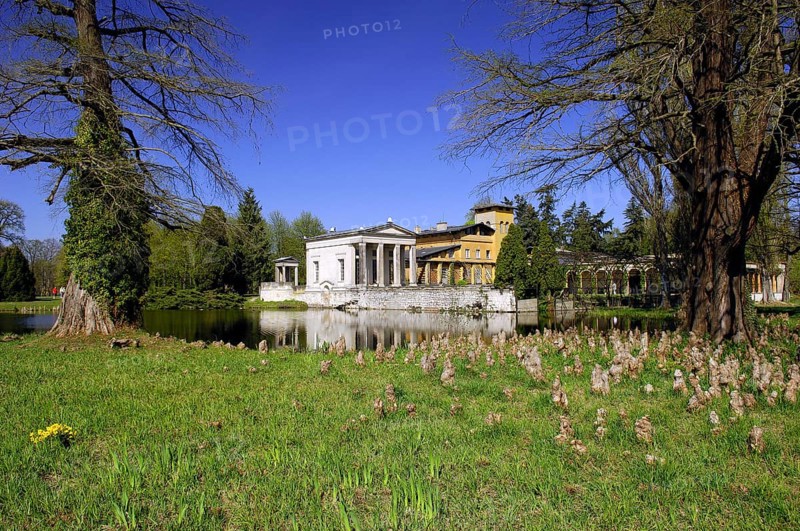 Roman Baths, Sanssouci Park, Potsdam, Brandenburg, Germany, Europe