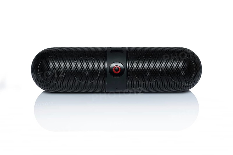 Bluetooth speaker on a white background