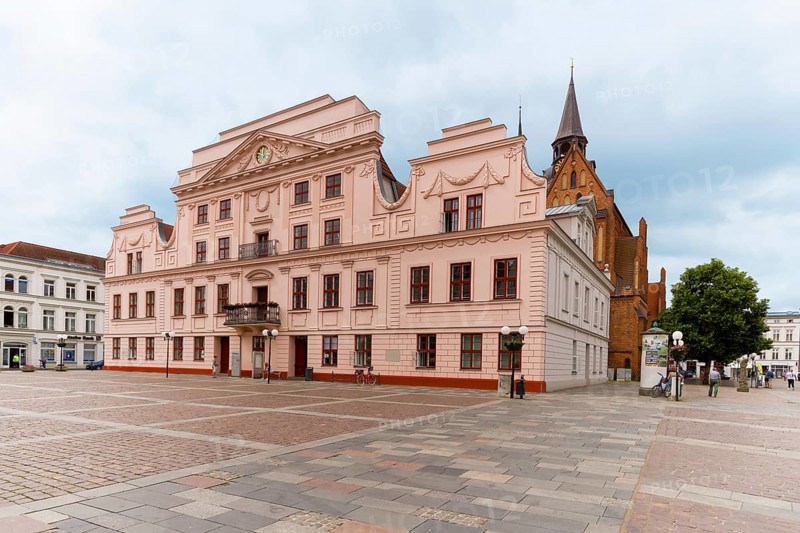 Güstrow Town Hall, Mecklenburg-Western Pomerania, Germany, Europe