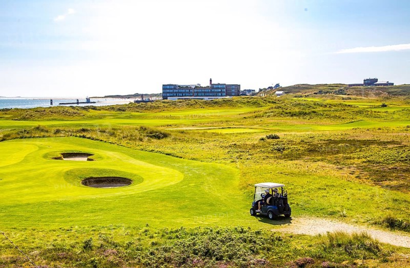Golf course and Hotel Budersand, Hörnum, Sylt