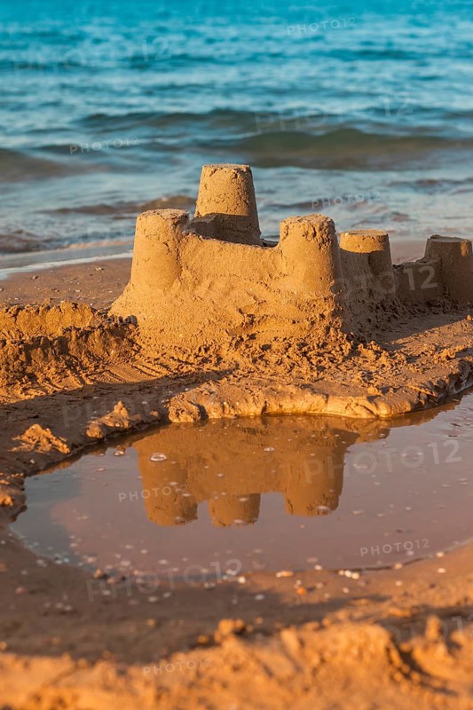 Sandcastle - concept of making save building