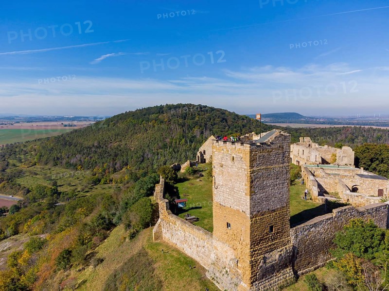 Drei Gleichen (also: Gleichen castles) is the name for a medieval castle ensemble consisting of Wachsenburg, Gleichen Castle and Mühlburg in Thuringia, as well as for the mountain ensemble on which the castles stand. Gleichen Castle