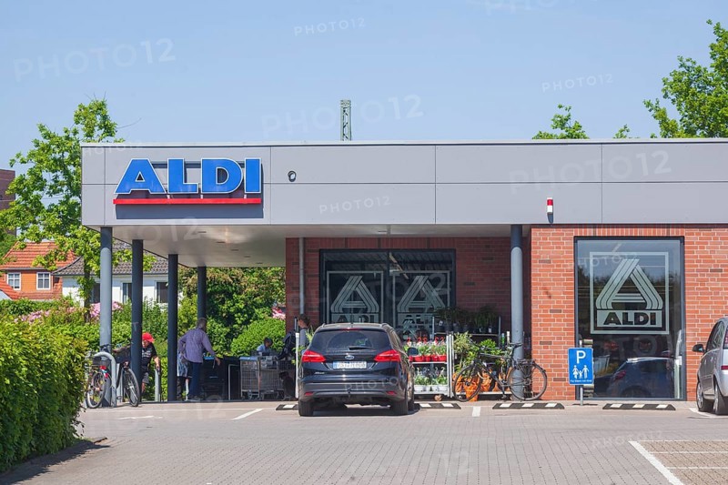 Aldi-Nord supermarket, Bad Zwischenahn, Lower Saxony, Germany, Europe
