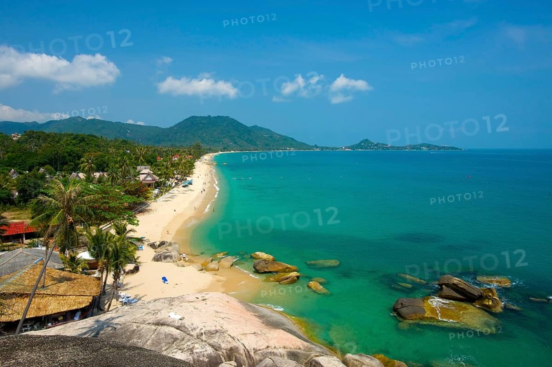 Lamai Beach, Ko Samui Island, Thailand, Southern Thailand, Palm Beach, Palm Trees, Asia