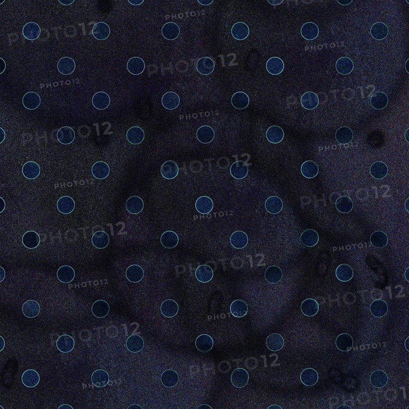 An abstract textured dark background adorned with evenly spaced blue polka dots, creating a night theme