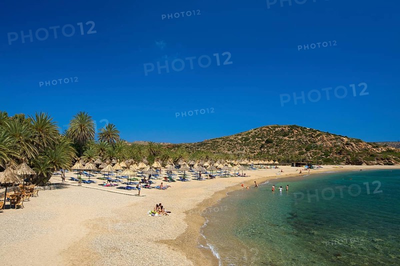 Palm Beach Vai, Crete, Greece, Europe