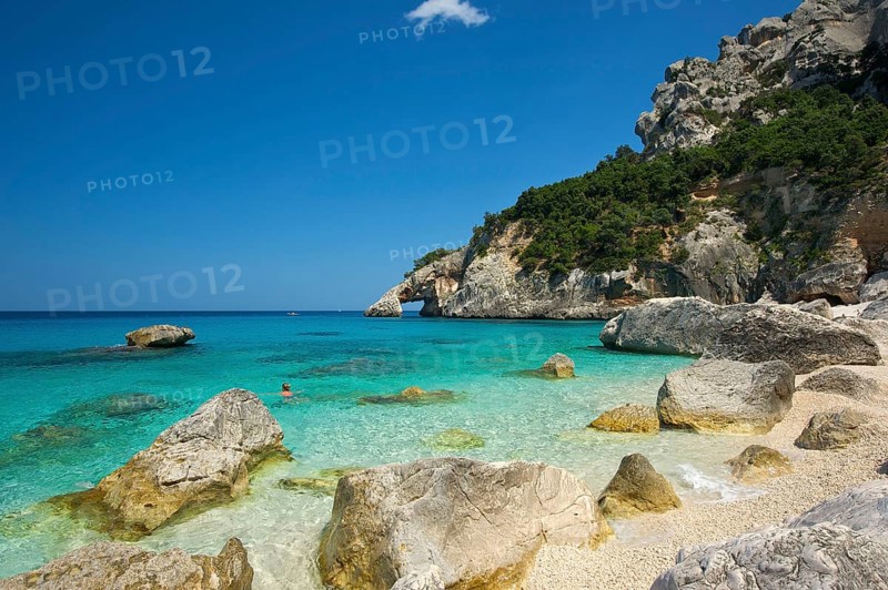 Cala Goloritze, National Park and of, Golfo di Orosei, Parco Nazionale del Gennargentu e Golfo di Goloritze, Sardinia, Italy, Europe