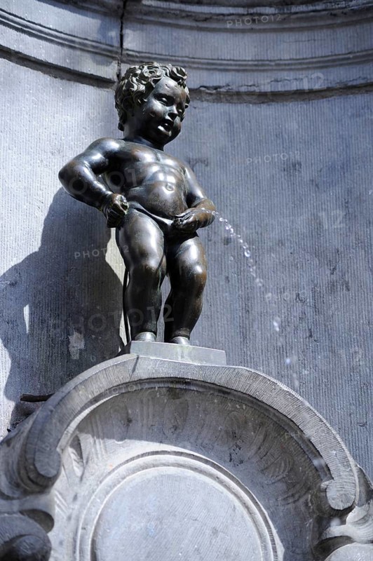 Manneken Pis, Ketje von, Brussels, Belgium, Europe