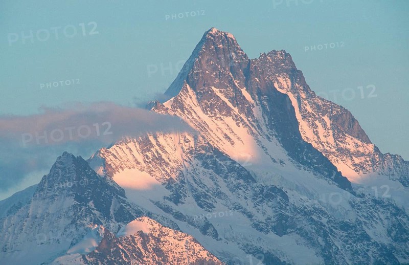 Alpine summit, Bernese Oberland (Europe) (Landscapes) (mountains) (landscape) (horizontal), View from Niederhorn, Switzerland, Europe