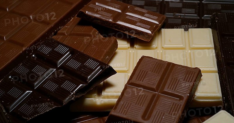Black, Milk and White Chocolate Bars