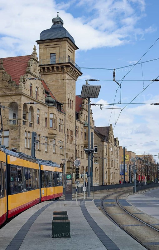 S-Bahn in Heibronn, main station, Neckar valley, Heilbronn-Franken, Baden-Württemberg, Germany, Europe