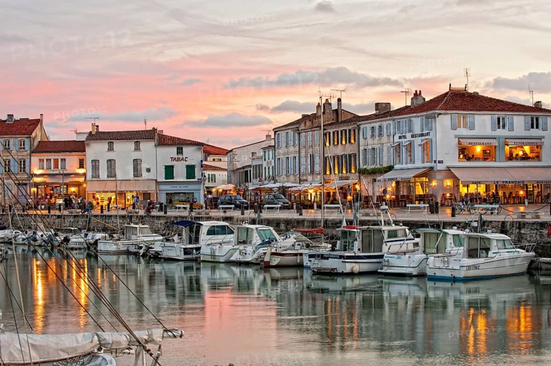 Port, La Flotte, Charentes-Maritime Department, Poitou Charente, Ile de Re, France, Europe