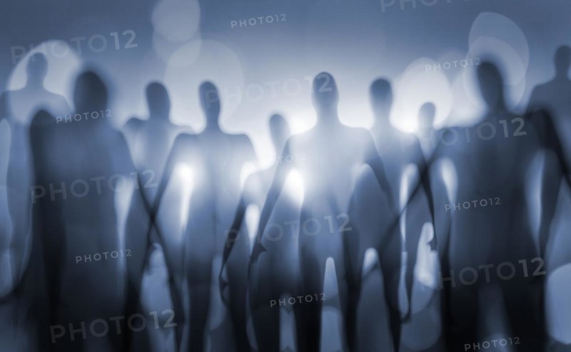 Blurry image of nightmarish alien beings