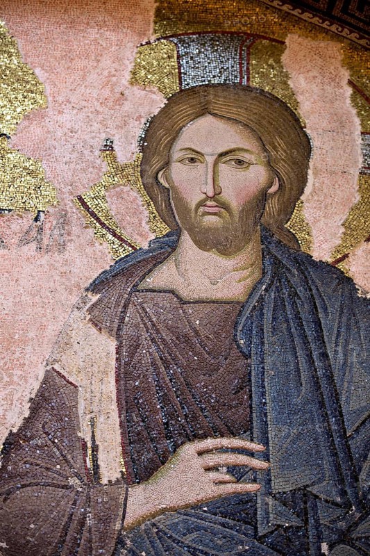 Jesus Christ, Chora Church, Istanbul, Turkey, Asia