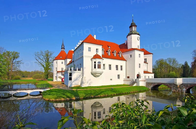 Fürstlich Drehna Palace, Fürstlich Drehna palace in Brandenburg, Germany, Europe