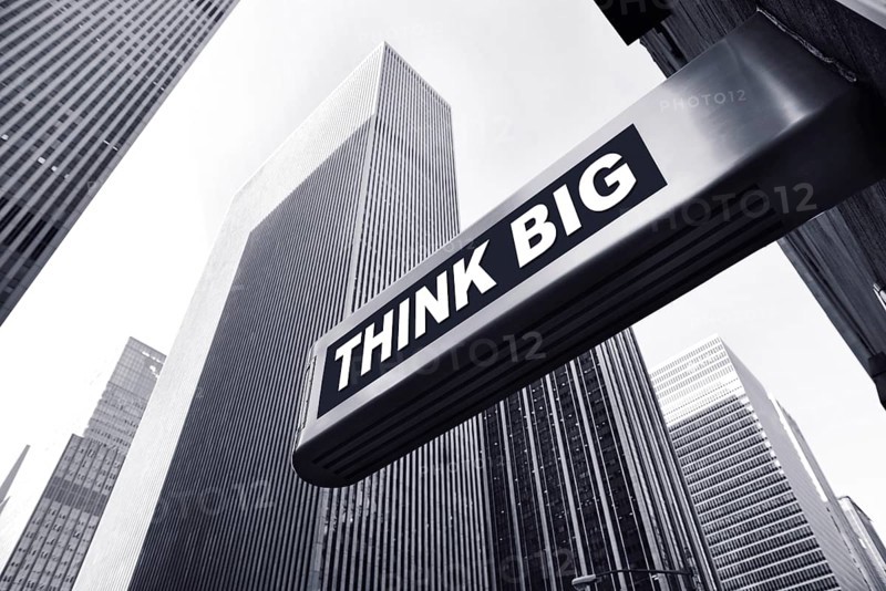 background for an think big background