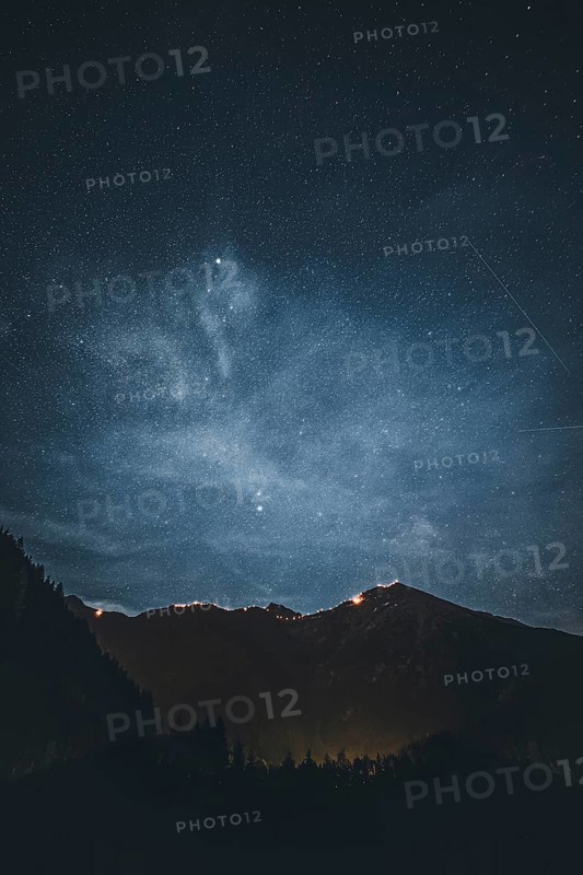 Sacred Heart Fire in Tyrol, Ötztal, Tyrol, Austria, Europe