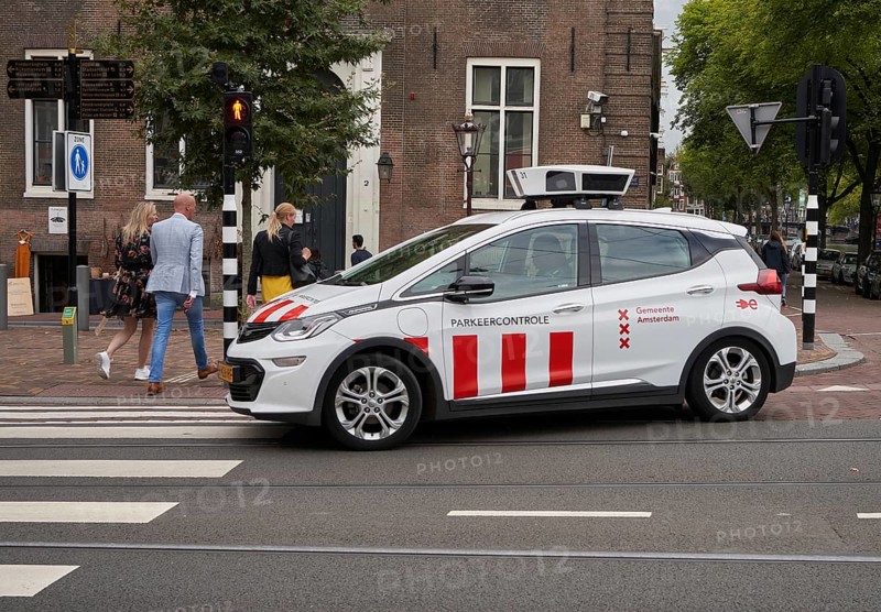 Surveillance, Parking, Amsterdam, North Holland, Netherlands