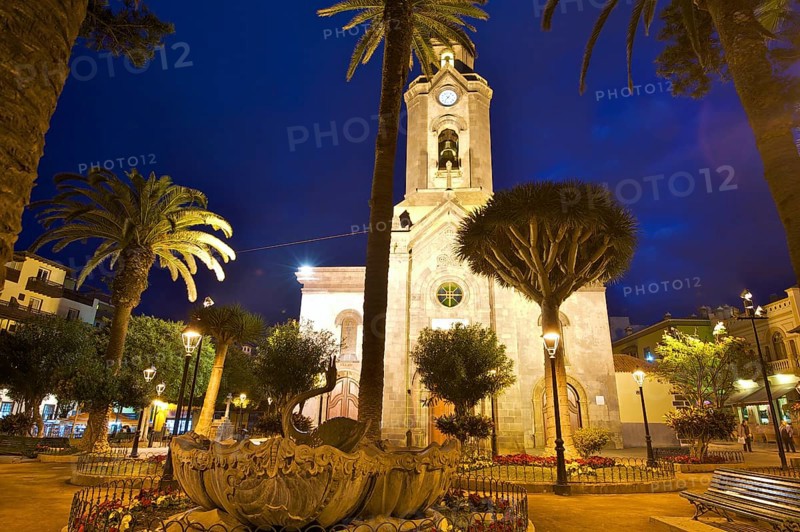 Church, Puerto de la Cruz, Tenerife, Canary Islands, Spain, Europe