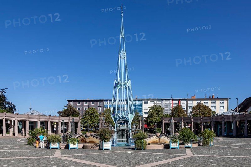 Parade ground on Exerzierplatzstraße, Pirmasens, Rhineland-Palatinate, Germany, Europe
