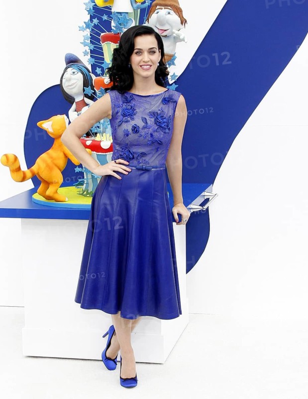 Katy Perry at the Los Angeles premiere of Smurfs held at the Regency Village Theater in Westwood on July 28, 2013 in Los Angeles, California. Credit: Lumeimages.com