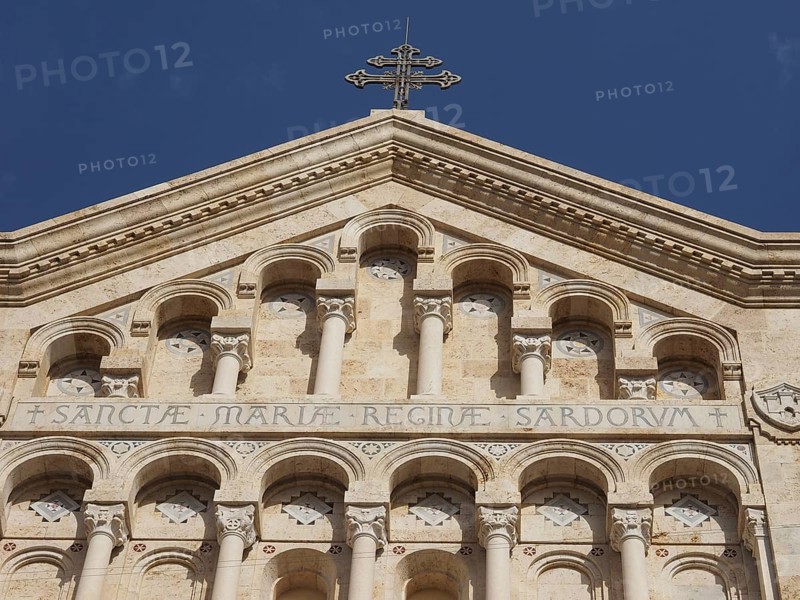 Santa Maria cathedral in Cagliari, Italy, Europe