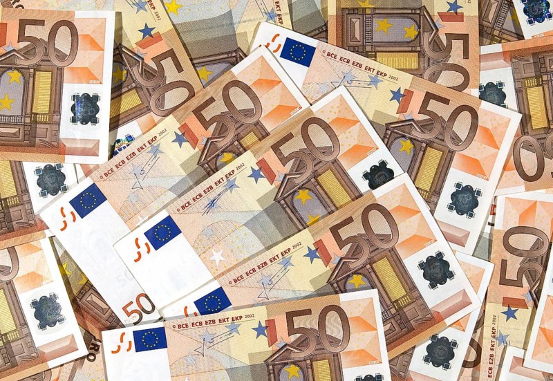 Euros Money, 50 Bank Notes