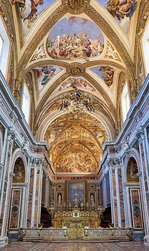 Naples Campania Italy. The Certosa di San Martino (Charterhouse of St. Martin) is a former monastery complex, now a museum, in Naples
