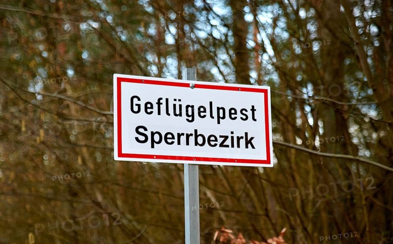Restricted area in case of avian flu