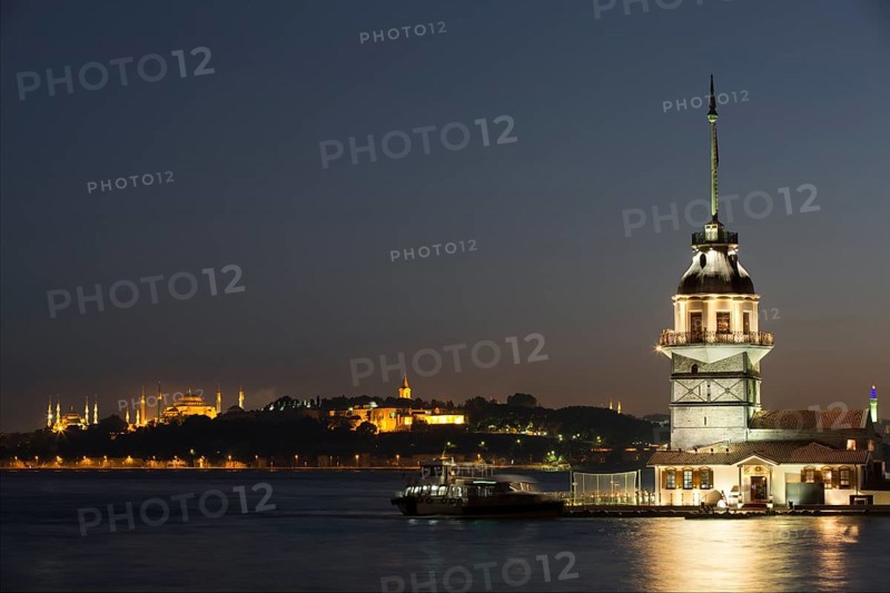 Maiden Tower, Istanbul, Turkey, Asia