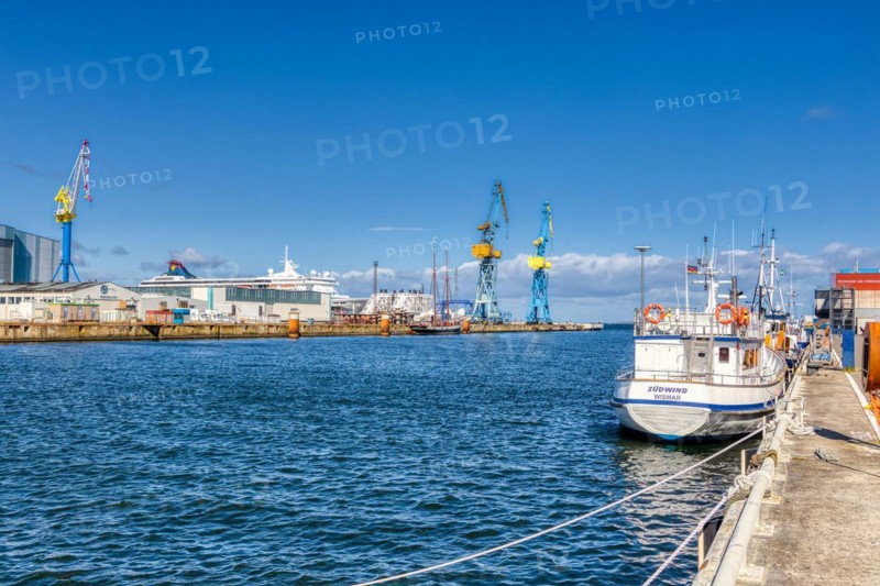 Industrial facilities Port of Wismar