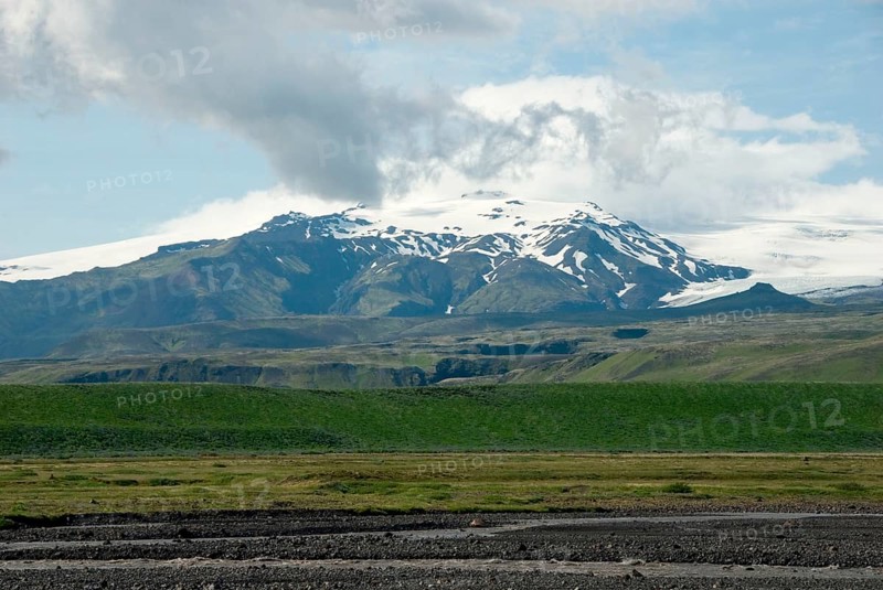 Eyjafjallajökull Glacier, Iceland, Europe