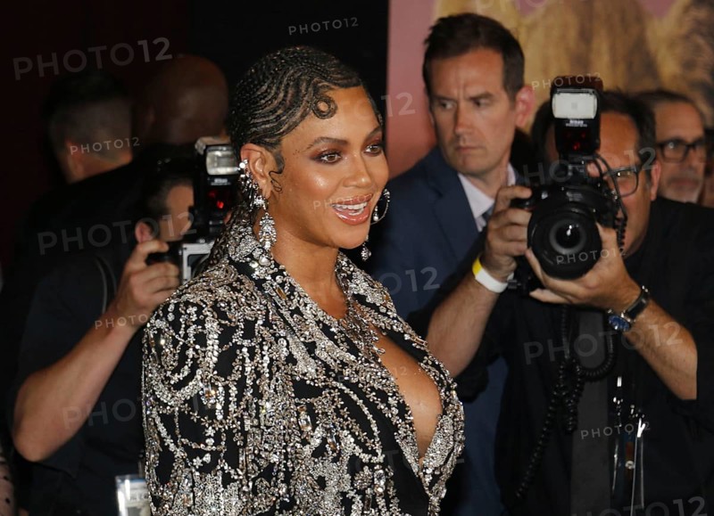 Beyonce at the World premiere of 'The Lion King' held at the Dolby Theatre in Hollywood, USA on July 9, 2019