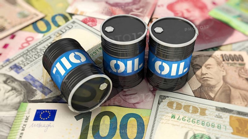 Symbolic image on the subject of the oil price