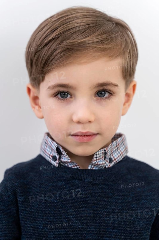 Portrait little boy wearing lens 4