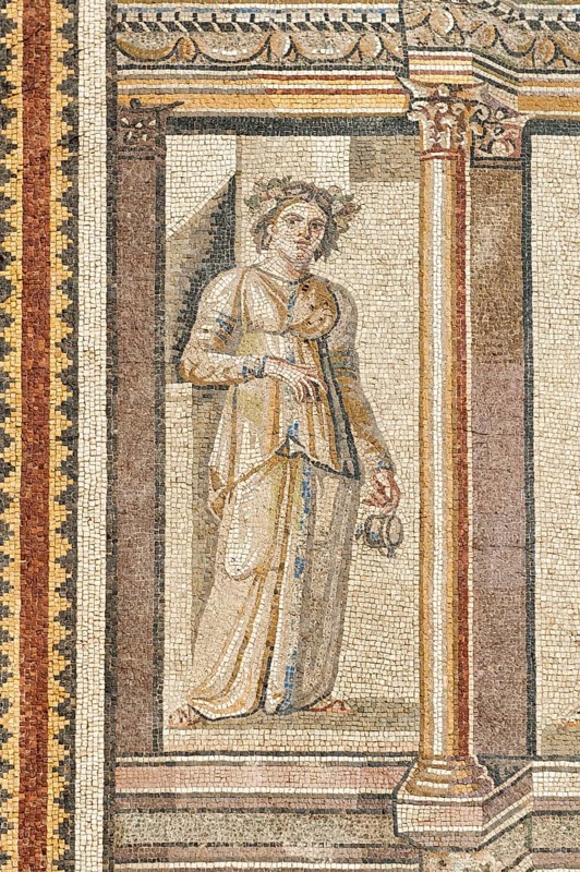 Mosaic, 2nd, 3rd century AD, Archaeological Museum, Antioch, the abandoned Ariadne, Hatay Archaeological Museum, Antakya, Hatay, Turkey, Asia