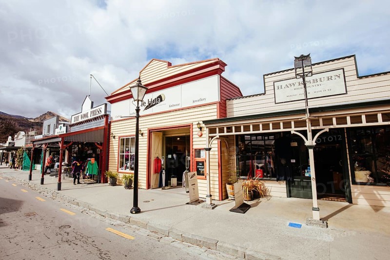 Arrowtown, New Zealand, September 25 2019: The historic gold mining town of Arrowtown in New Zealand, Oceania