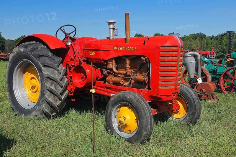 Vintage farm truck, farm event, Hinchinbrook, Province of Quebec, Canada, North America