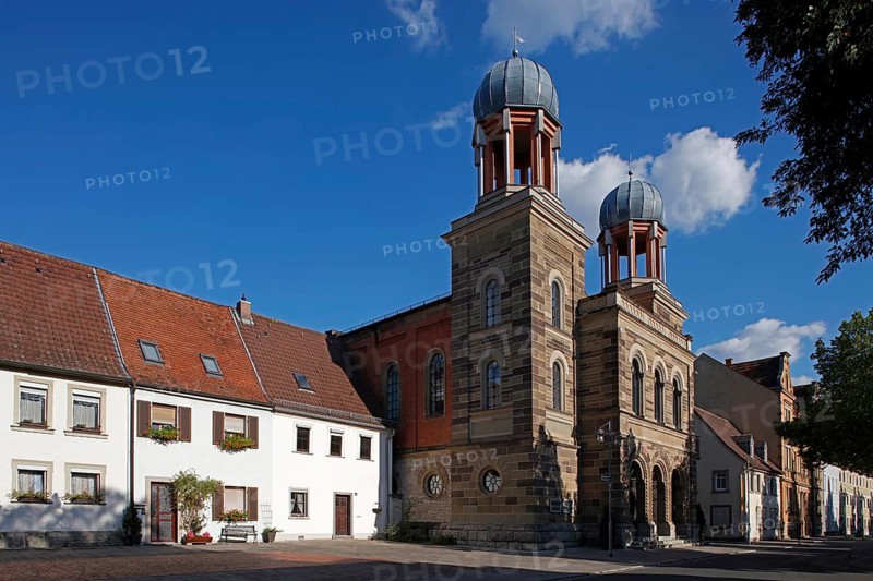 Old Synagogue, Kitzingen, Lower Franconia, Bavaria, Germany, Europe