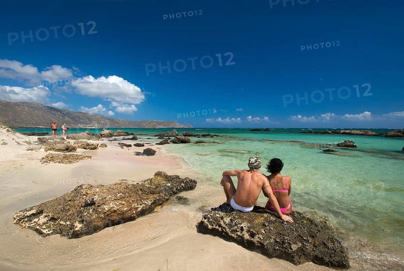 Elafonisi Beach, South Coast, Crete, Greece, Europe
