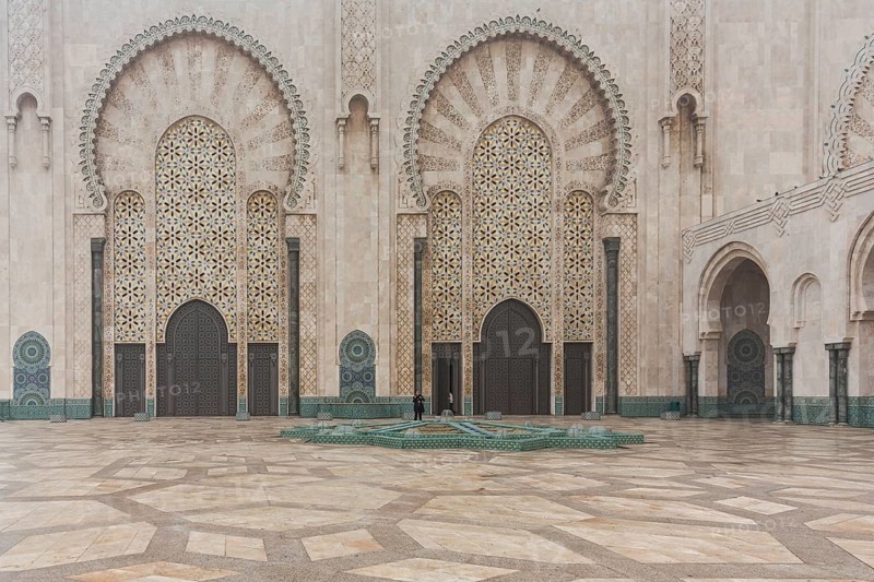 Casablanca Hassan II Mosque, Morocco, Africa