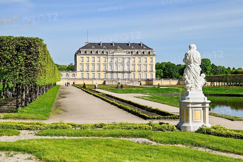 Augustusburg Palace Park, Brühl, North Rhine-Westphalia, Germany, Europe