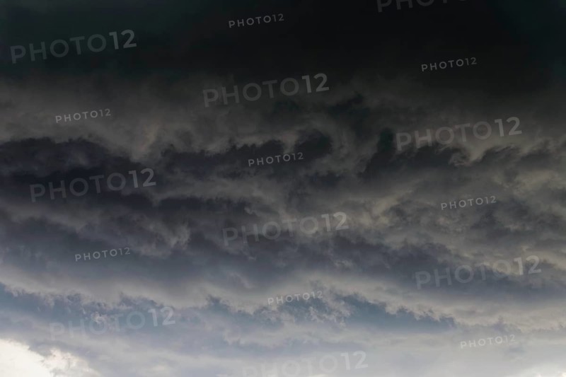 Dark tornado clouds, Province of Quebec, Canada, North America
