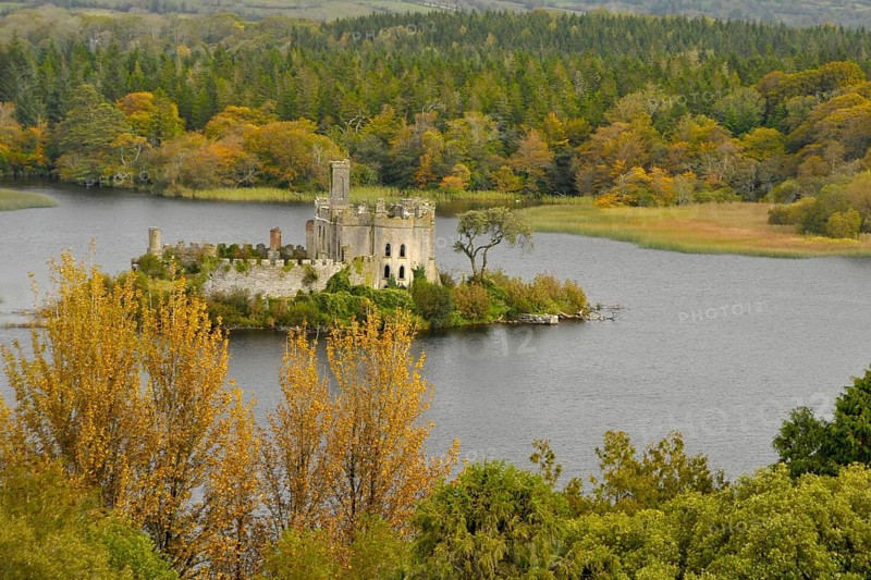 Castle Island, Lough Key, Boyle, County Roscommon, Castle Island, Ireland, Europe