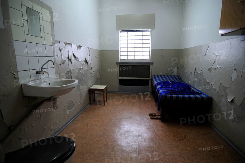 Prison cell, Stasi prison, Hohenschönhausen, Berlin, State Security, Germany, Europe