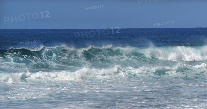 Waves in Atlantic Ocean, Porto Moniz, Madeira Island Portugal