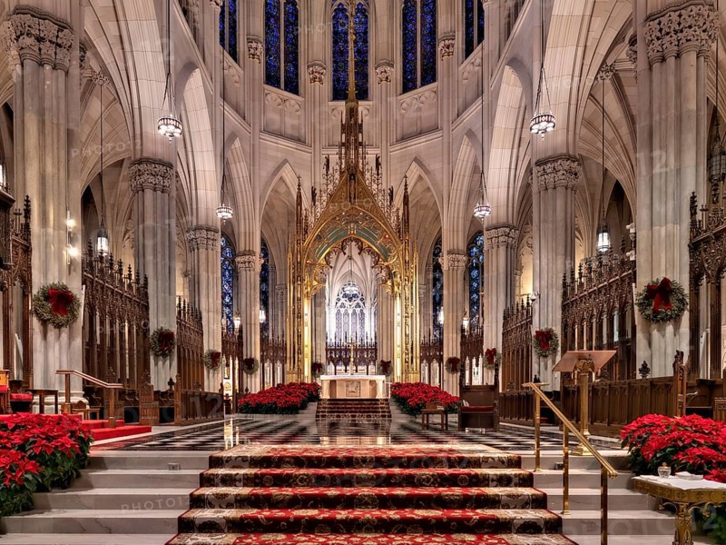 New York. Manhattan. St. Patrick's Cathedral