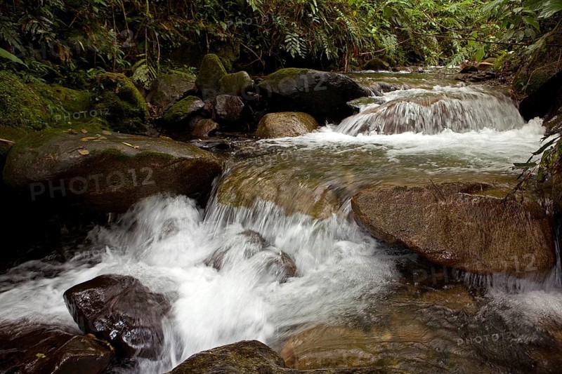 Waterfalls in Manu National Park in Peru