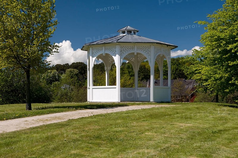 Pavilion, Seepark, Baltic resort Sellin, Rügen Island, Mecklenburg-Western Pomerania, Germany, Europe